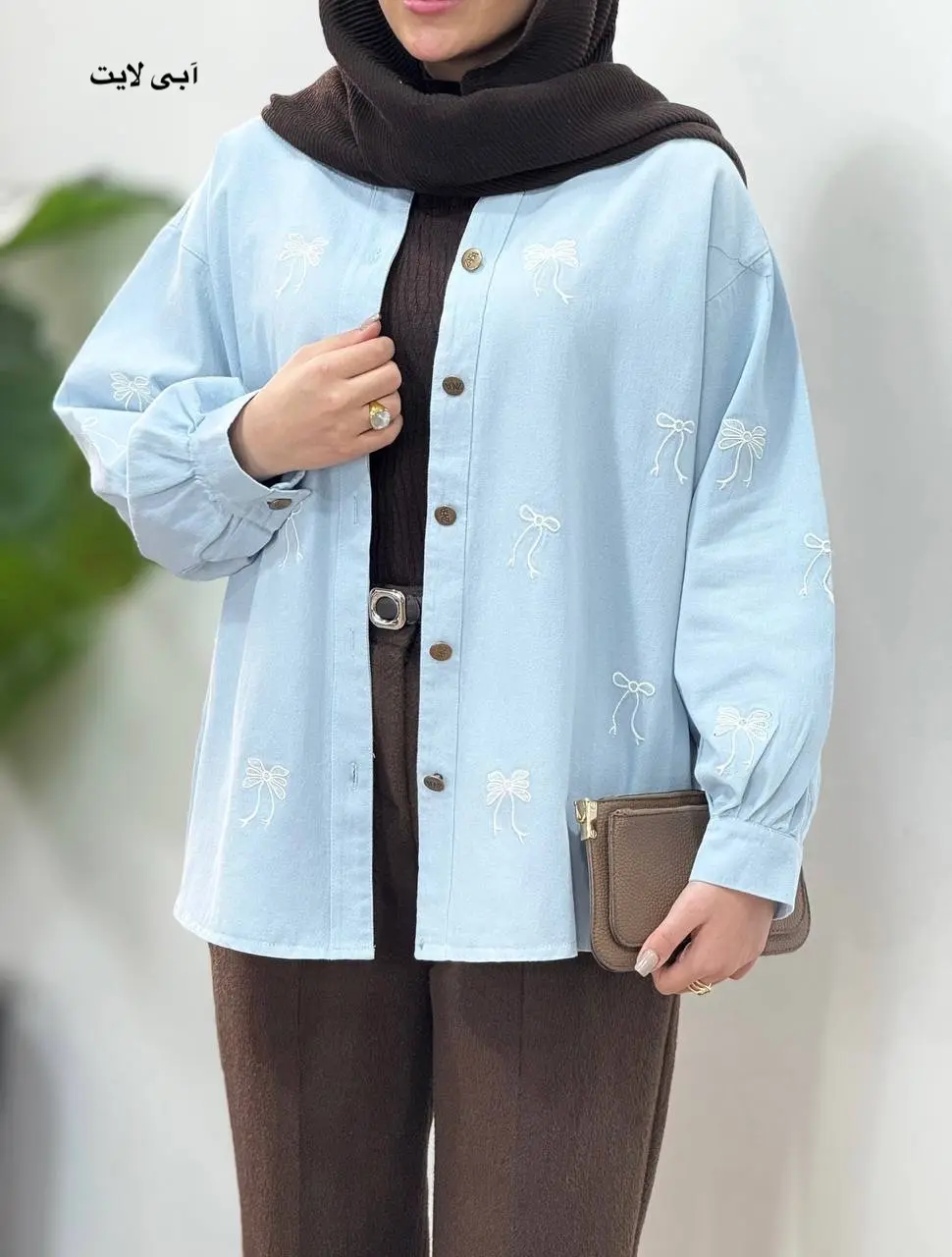 کت کتان گلدوزی لیزا